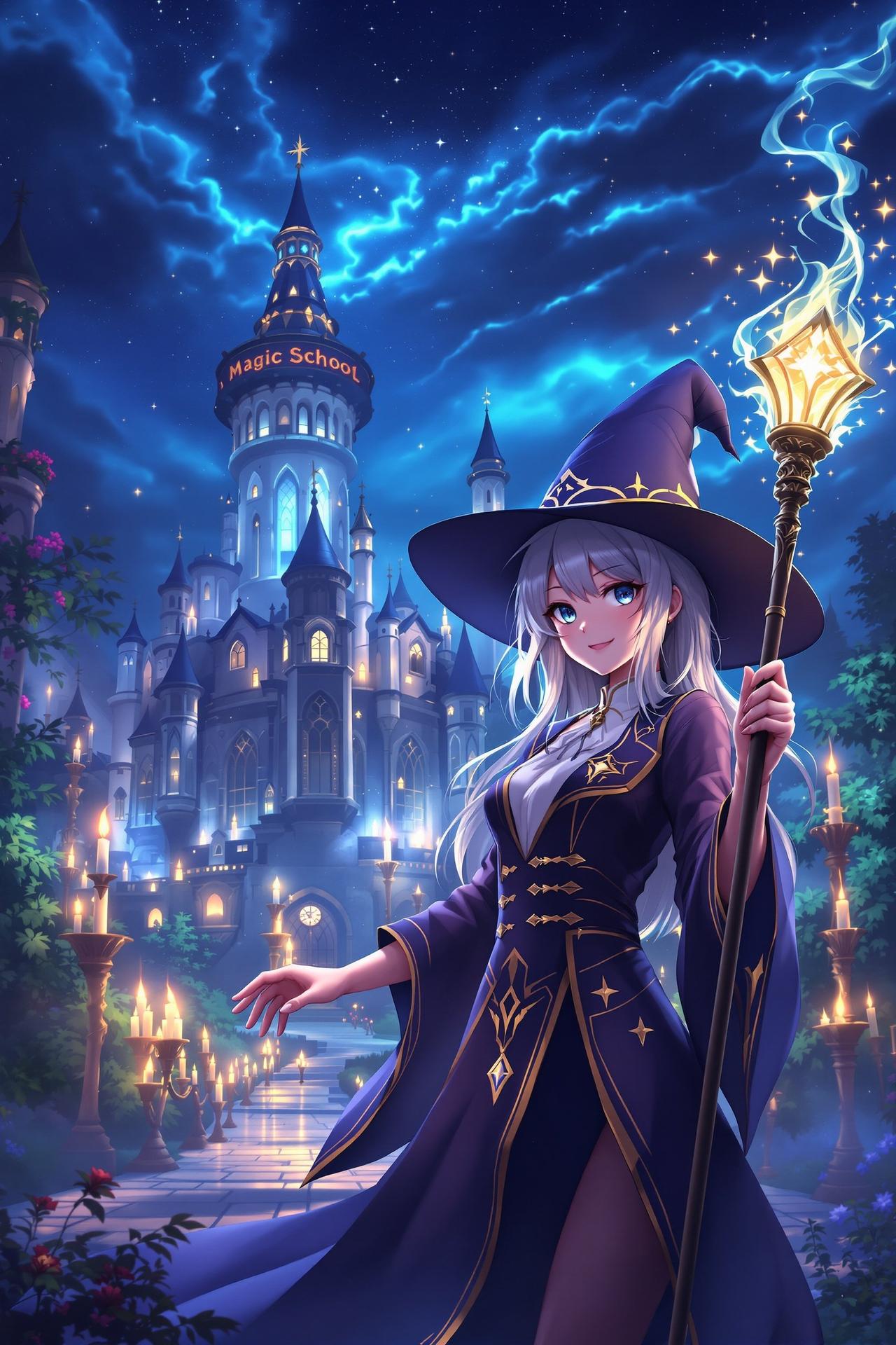 动漫在线观看 魔法学院 - 奇幻、校园、魔法、成长 动漫在线播放 动漫在线观看 - 魔法学院 封面